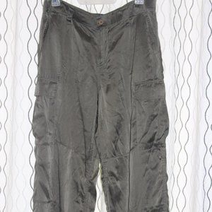 SILK Jogger style, loose fit, Ties at Ankle